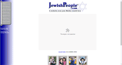 Desktop Screenshot of jewishpeople.com