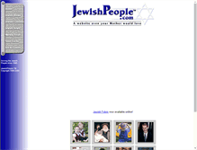 Tablet Screenshot of jewishpeople.com